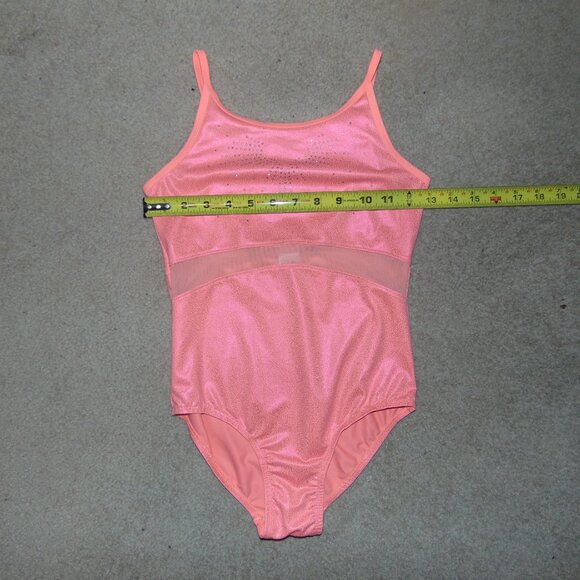 Cat & Jack Shiny Peach Leotard L(10-12) - Picture 6 of 6